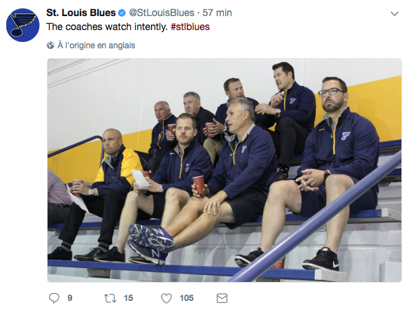 HAHA!!! Steve Ott le COACH...