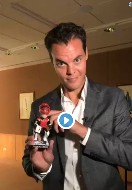 HAHA!!! TUUKKA RASK a la MEILLEURE TÊTE..Pour une BOBBLE HEAD..