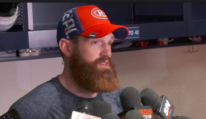 HAHA!!!! Une COURSE à DEUX ou 3 pour Jordie Benn???