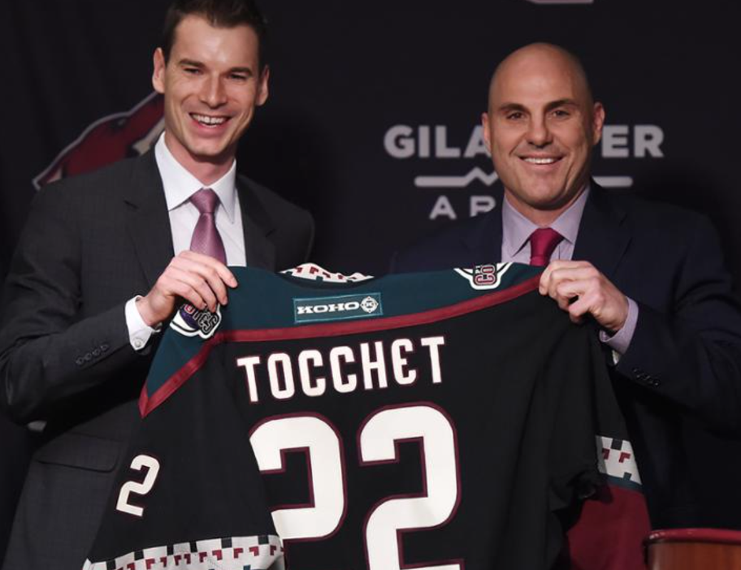 HAHA...Ça commence bien pour Rick Tocchet en Arizona...