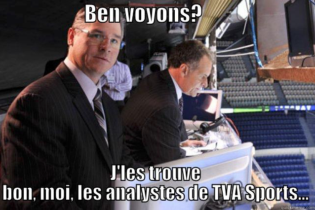 HAHA...C'est pour ça que Benoit Brunet n'analyse plus les matchs...