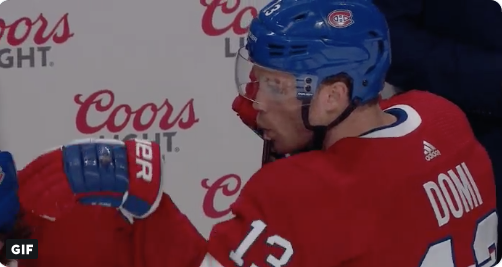 HAHA...C'est pour ça, que Zach Smith, a GOSSÉ Domi...