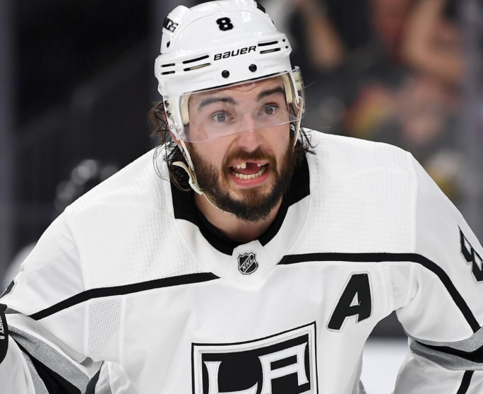 HAHA...Drew Doughty est jaloux de Brent Burns...