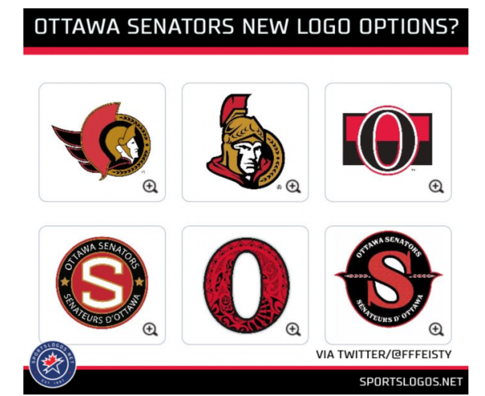 HAHA...En pleine crise, les Senateurs parlent de changer leur LOGO...
