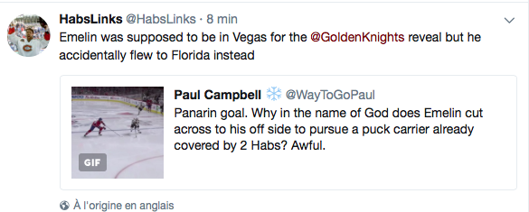 HAHAHAHAHA!!!! Alexei Emelin s'est PERDU en CHEMIN pour Vegas!!!!!