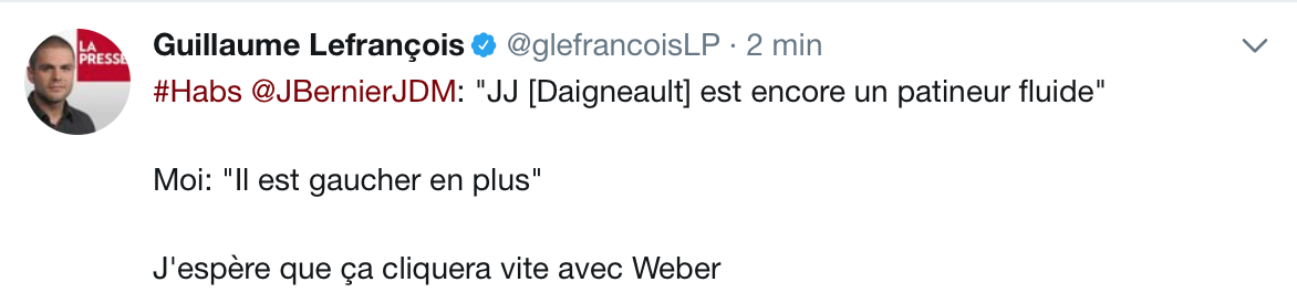 HAHA...Jean-Jacques Daigneault à gauche de Weber...