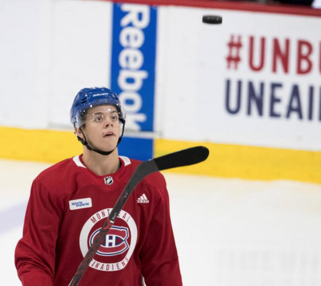 HAHA...Kotkaniemi a pissé dans ses pantalons...