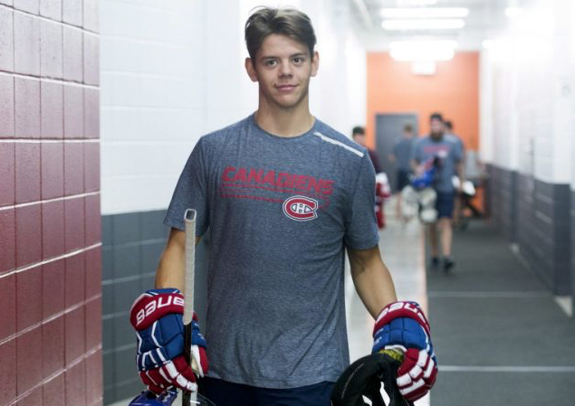 HAHA...Kotkaniemi, le matin de son premier match...