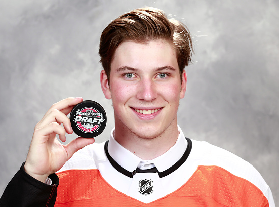 HAHA...Les Flyers ne sont pas pressés de voir Nolan Patrick...