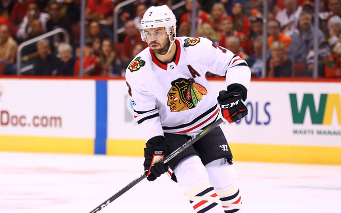 HAHA...Les HAWKS ont demandé à Brent Seabrook...