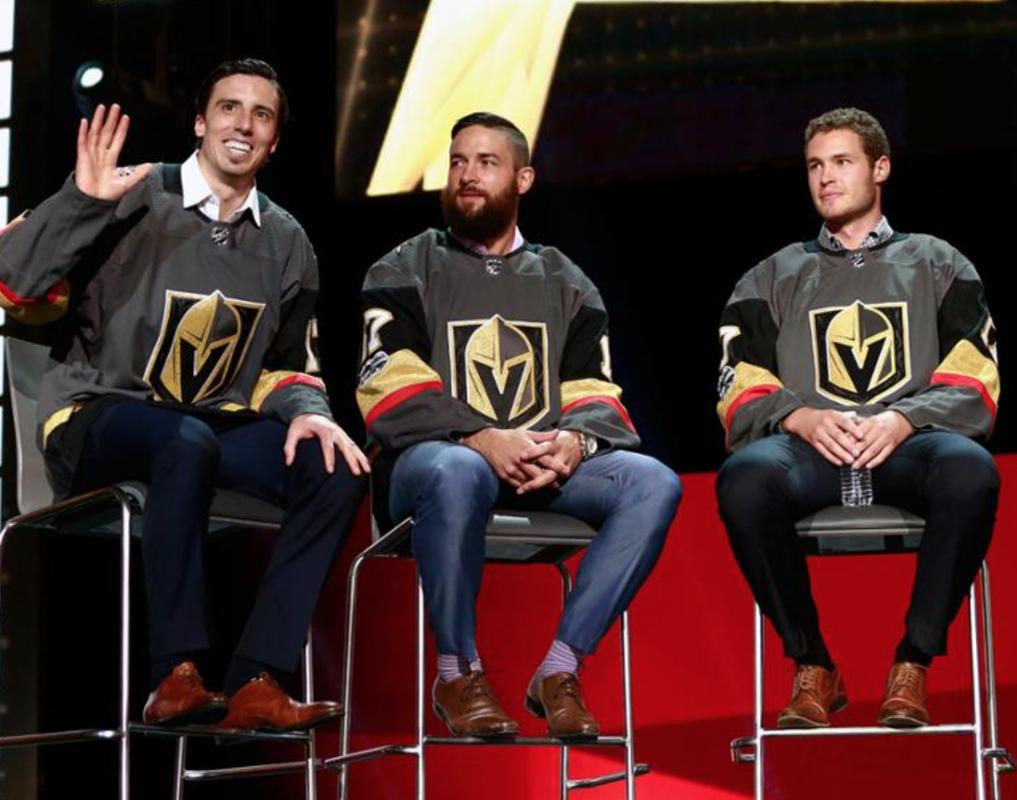 HAHA...Les joueurs des Golden Knights ont peurs de la 