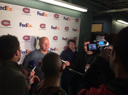 HAHA...L'improvisation de Claude Julien se poursuit...