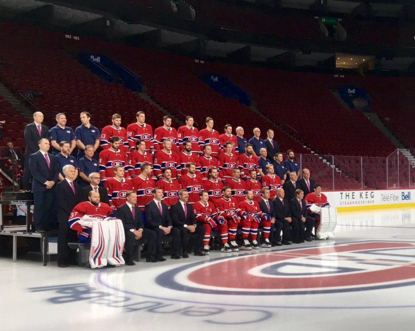 HAHA...Marc Bergevin, est le plus content de la gang...