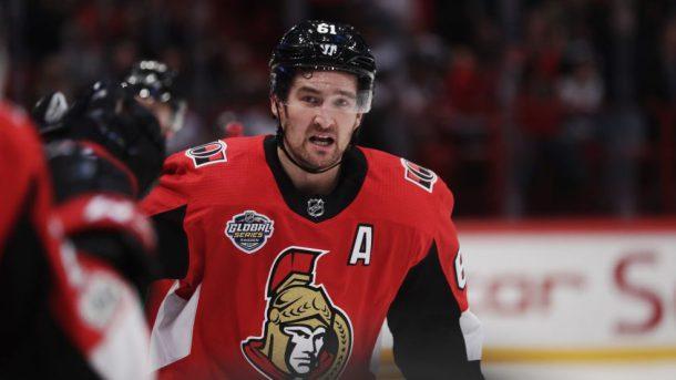 HAHA...Mark Stone a oublié qu'on est juste en novembre...