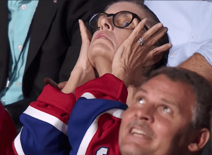 HAHA...On sait maintenant qui est la femme, qui était tellement déçu du choix de Kotkaniemi...