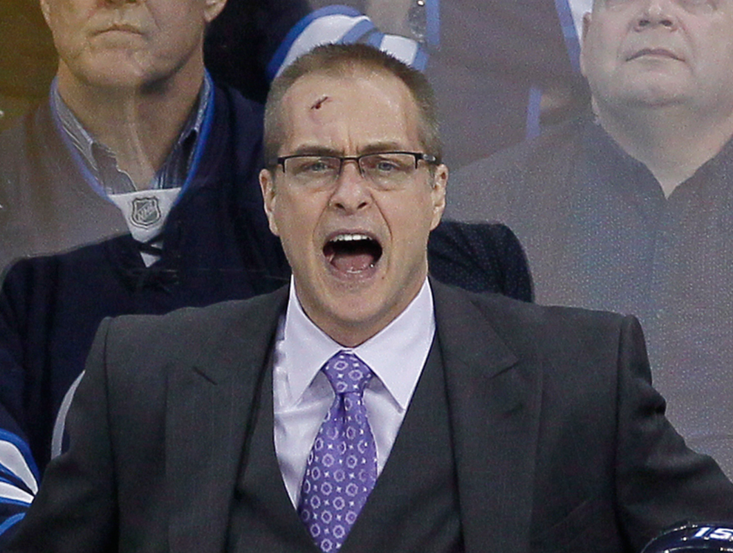 HAHA...Paul Maurice est trop crampant...
