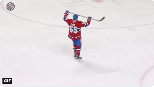 HAHA...Quand Andrew Shaw se prend pour Bo Jackson...