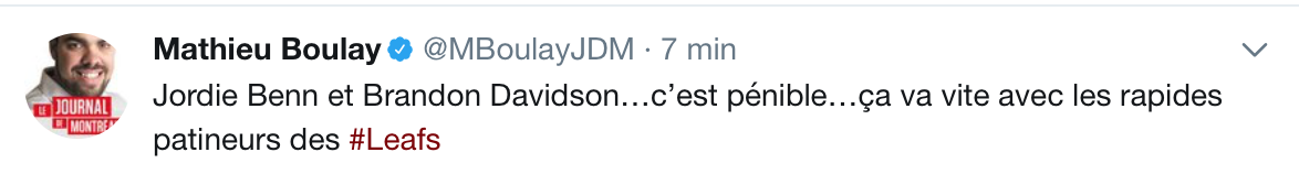 Il est temps de lancer la serviette dans son cas...