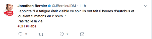 Il faudrait dire à Martin Lapointe que même si le SLOGAN n'est plus NO EXCUSES..