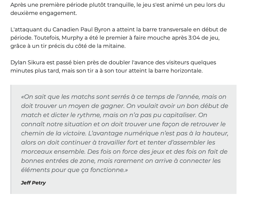 Il faudrait que nos PLOMBIERS arrêtent de tirer sur son CHEST CAL...