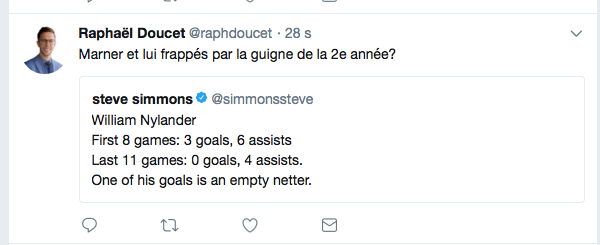 Il faut échanger...Carey Price et Chucky...pour...