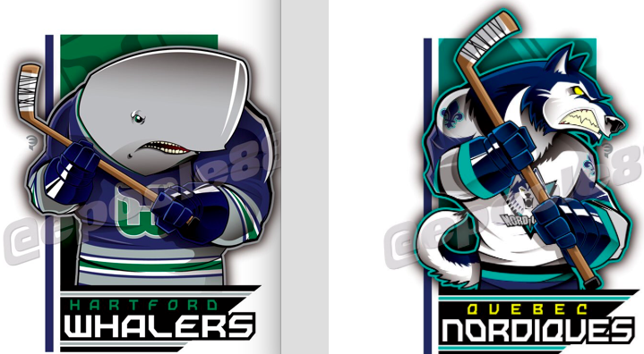 Il faut faire revenir les Nordiques et les Whalers...au plus CR...