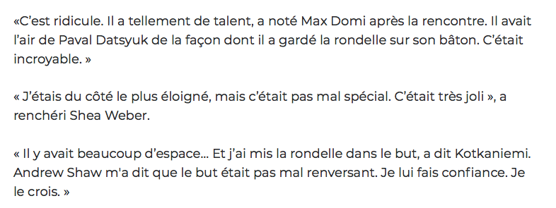 Il faut le surnommer Pavel Datsyuk 2.0...