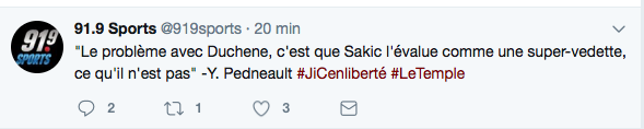 Il faut vraiment que Yvon accroche ses PATINS.