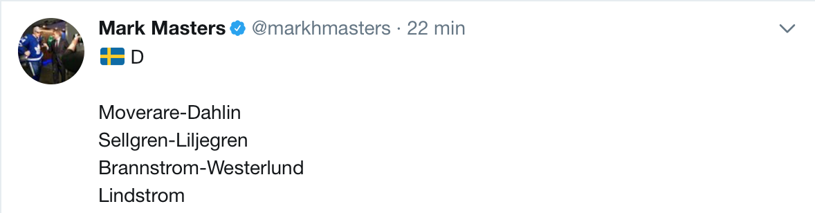 Il n'a même pas encore été repêché et...
