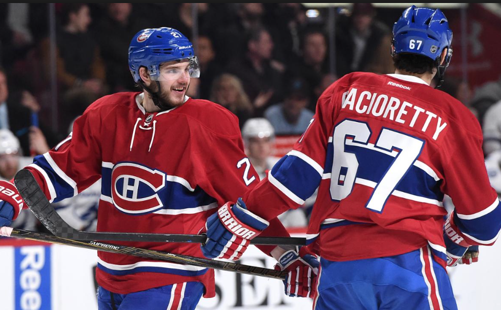 Il semble y avoir une COURSE NEW-YORKAISE pour Max Pacioretty et Alex Galchenyuk...