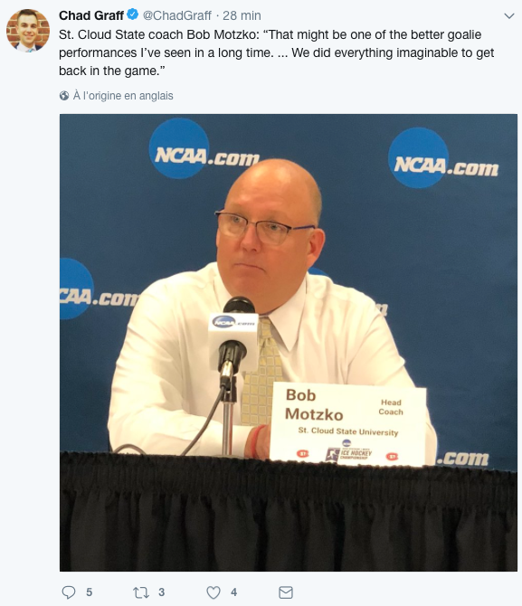  Il va pas être DÉPAYSÉ quand il va rencontrer Claude Julien....