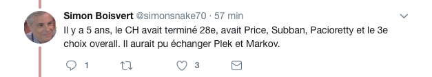 Imaginez si le CH avait eu le GUTS d'échanger Plekanec et Markov il y a 5 ans..