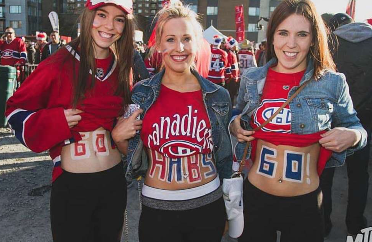 IMAGINEZ...Il y a plusieurs centaines de FANS du CH...