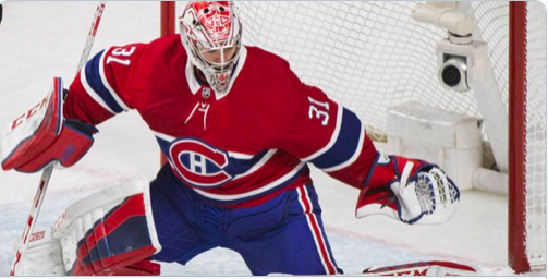 J-S Giguère ATTAQUE CAREY PRICE...