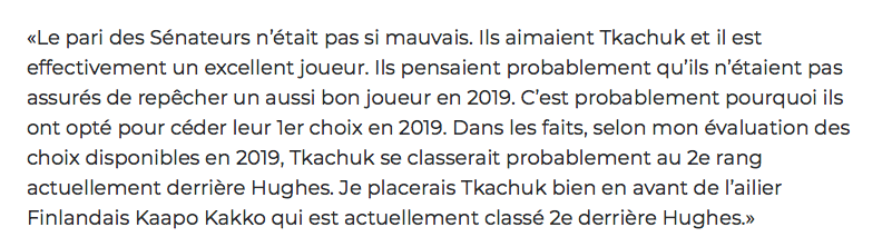 Jack Hughes continue d'être RABAISSÉ dans les médias.
