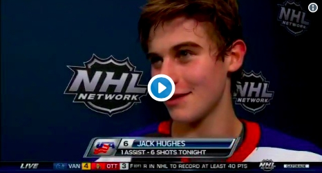 Jack Hughes....N'a pas encore MUÉ...