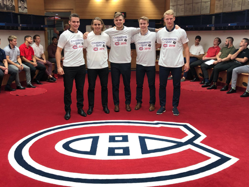 Jake Evans, n'a pas l'air à avoir le cerveau trop en compote...