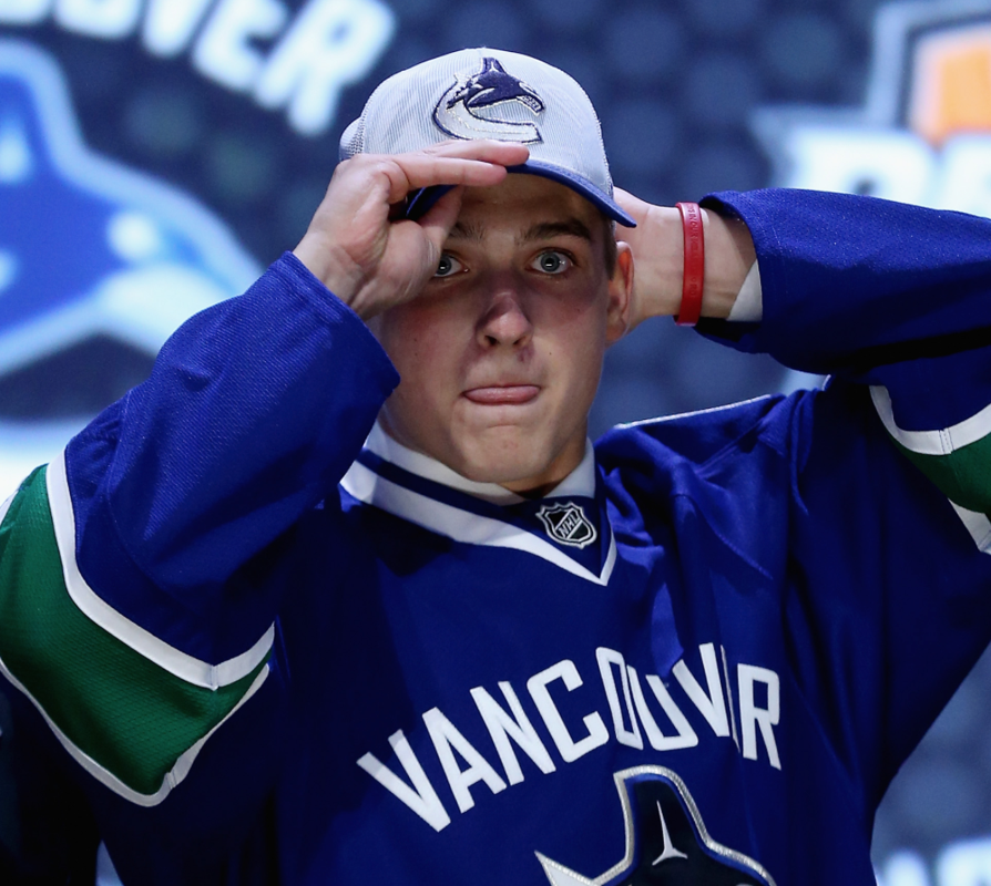 Jake Virtanen continue de se faire traiter de flop...