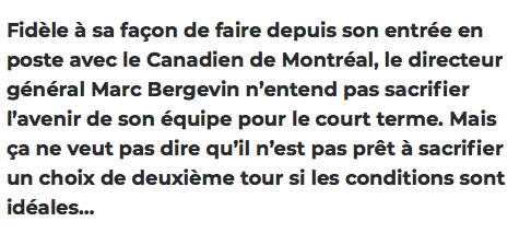 Jeff Petry échangé? Les médias traditionnels commencent à en parler....