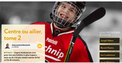 Jesperi Kotkaniemi a failli perdre patience..