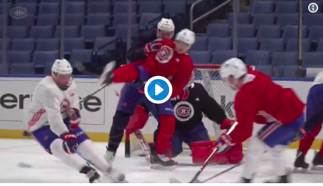 Jesperi Kotkaniemi était CRAMPÉ quand Shea Weber l'a RUDOYÉ...