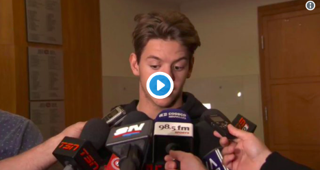 Jesperi Kotkaniemi EXCITÉ de jouer...avec son idole...