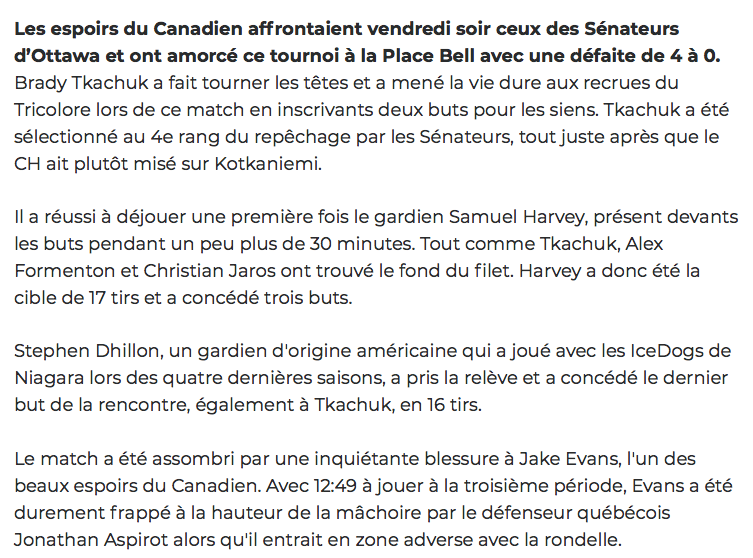 Jesperi Kotkaniemi le PIRE 3e choix au TOTAL de l'HISTOIRE?