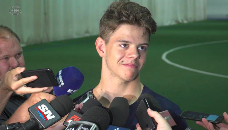 Jesperi Kotkaniemi pourrait jouer à Montréal dès cette saison..