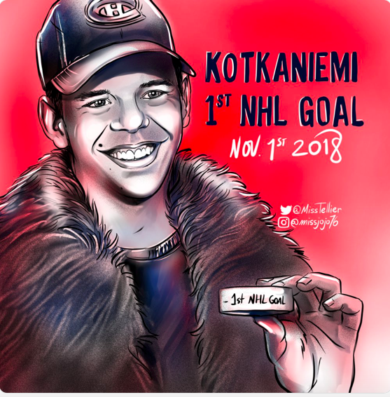 Jesperi Kotkaniemi...Doit maintenant faire ATTENTION aux GRELUCHES de Montréal..