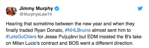 Jesse Puljujarvi à Montréal, avec le boulet à Milan Lucic ???