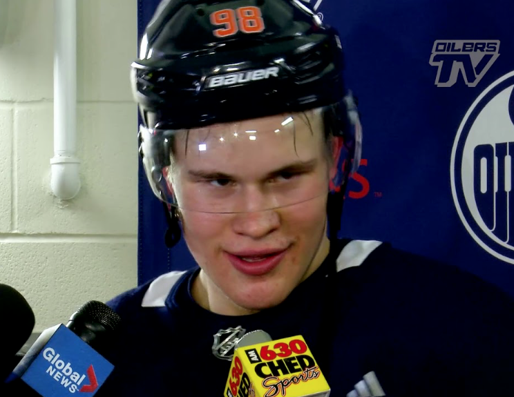 Jesse Puljujarvi en a plein le CUL...