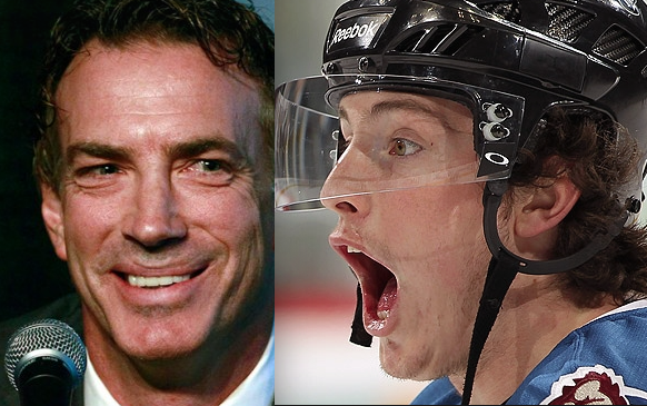 Joe Sakic réplique à Matt Duchene...