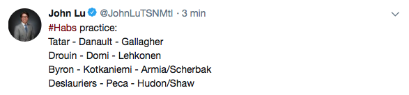 Joel Armia OUT du LINE-UP ?