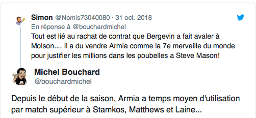 Joel Armia se fait LESSIVER...Parce qu'il joue plus qu'Auston Matthews...